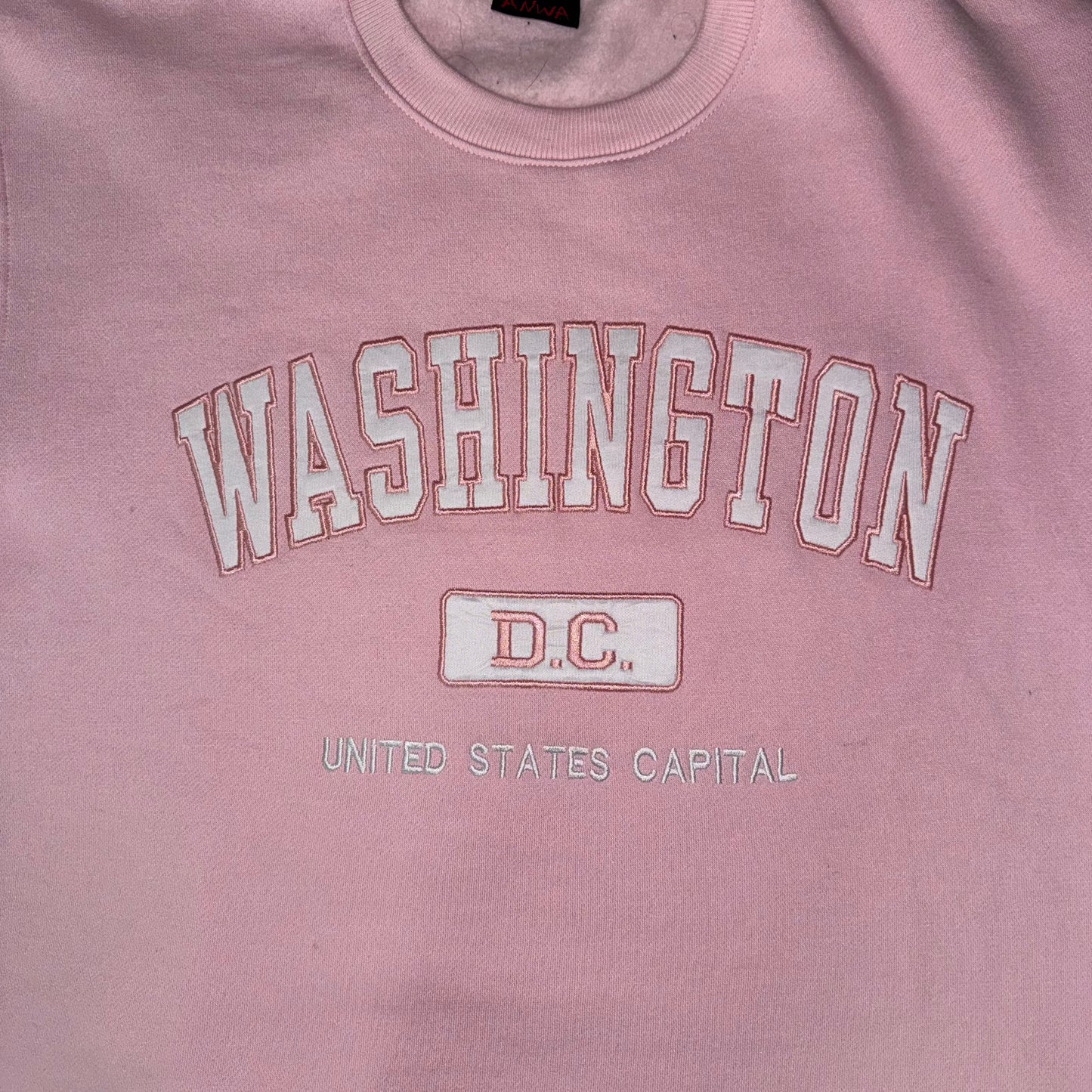 Pink Washington DC Crewneck Sweatshirt