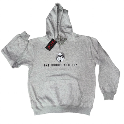 The Hoodie Station Gray Hoodie Unisex