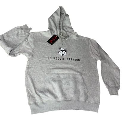 The Hoodie Station Gray Hoodie Unisex