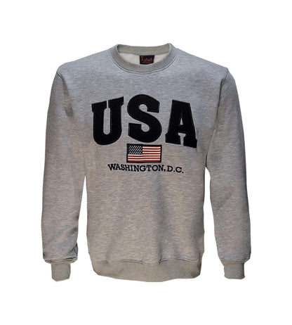 USA Washington DC Crewneck Sweater