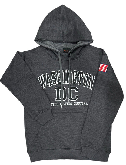 Grey Washington DC Hoodie