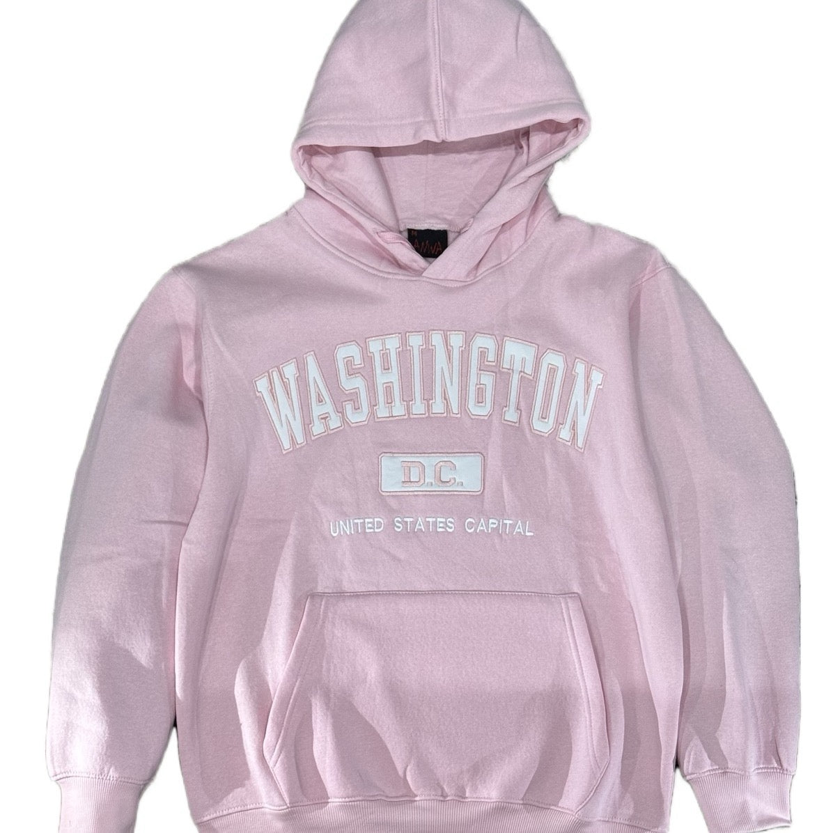 Pink Washington DC Hoodie for Men and Women Casual