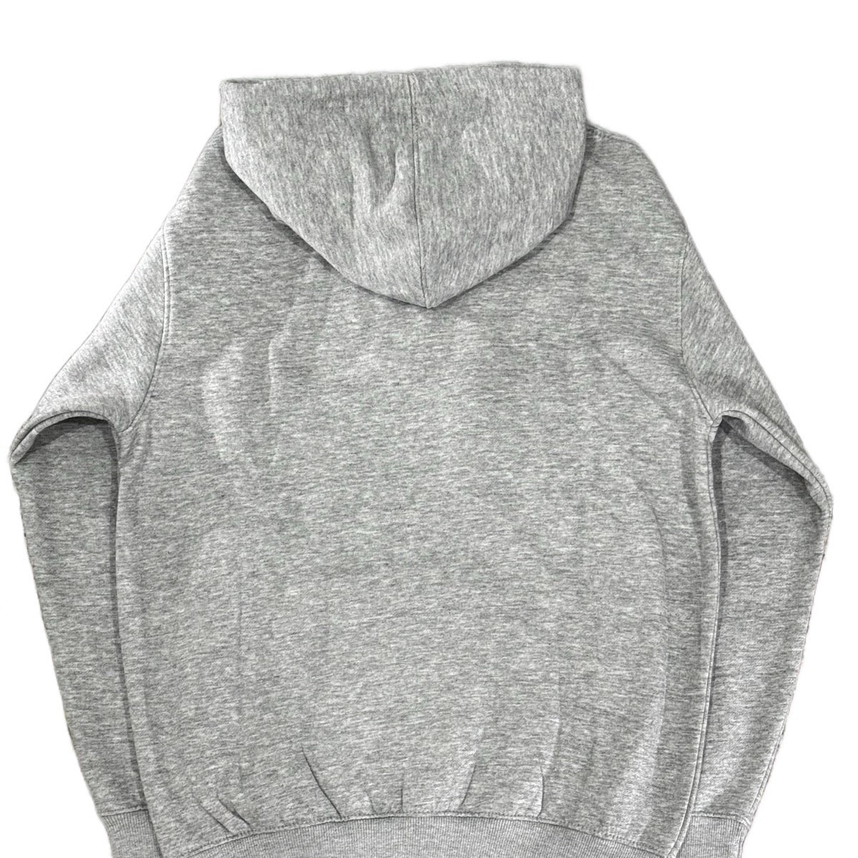 Gray Plain Hoodie Sweatshirt